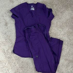 Adar skinny scrub set